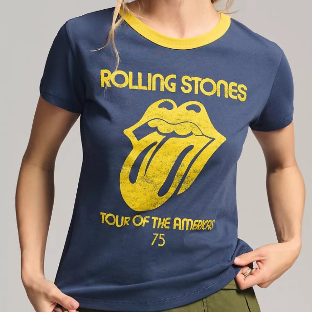 Letluv rolling stone tee in medium